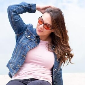 OLD NAVY Classic Medium‎ Dark Wash Denim Jean Jacket Size S